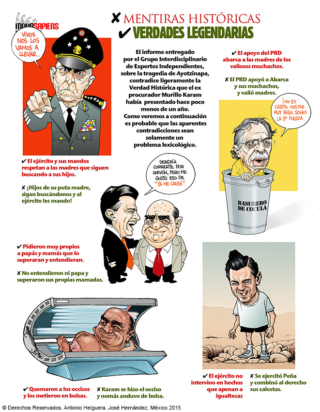Mentiras Históricas. Verdades Legendarias. Domingo 13 de septiembre de 2015